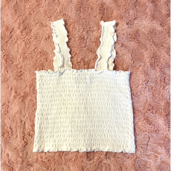 white hollister tube top with straps - Picture 3 of 3